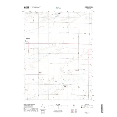 2018 Map of Bardolph, 2018 Print
