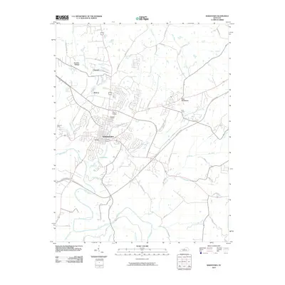 2010 Map of Bardstown, 2010 Print
