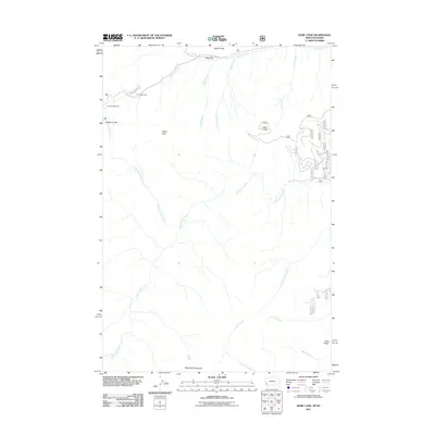 2011 Map of Bare Cone, 2011 Print