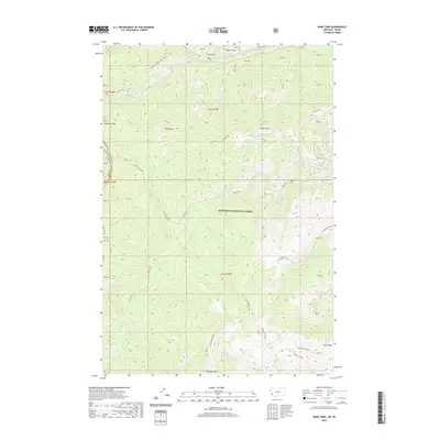 2020 Map of Bare Cone, 2020 Print
