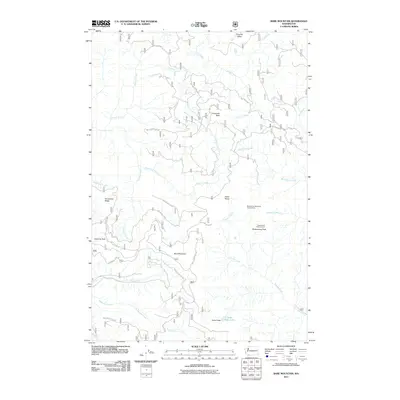 2011 Map of Bare Mountain, 2011 Print