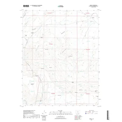 2019 Map of Barela, 2019 Print