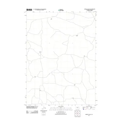 2011 Map of Barent Valley, 2011 Print