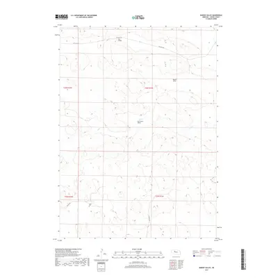 2017 Map of Barent Valley, 2017 Print