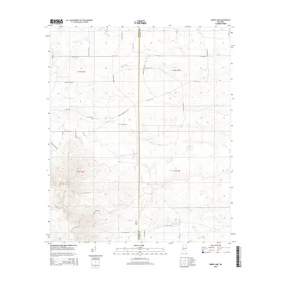 2015 Map of Barge Lake, 2015 Print