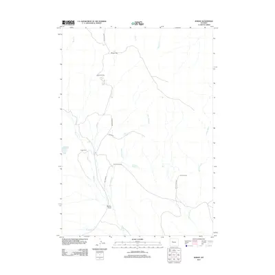 2012 Map of Bargee, 2012 Print