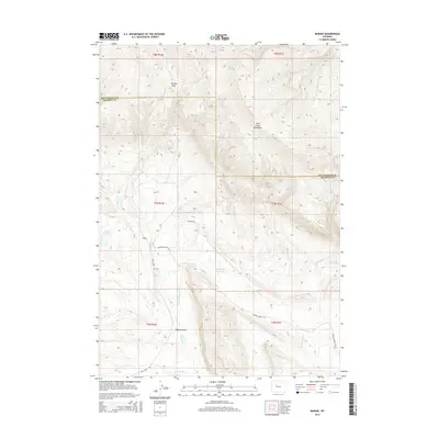 2015 Map of Bargee, 2015 Print