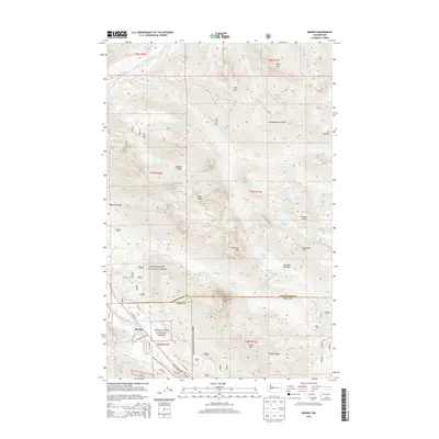 2014 Map of Baring, 2014 Print
