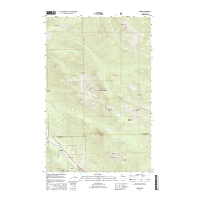 2017 Map of Baring, 2017 Print