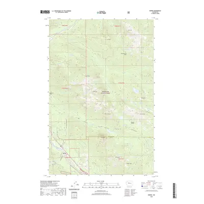 2020 Map of Baring, 2020 Print
