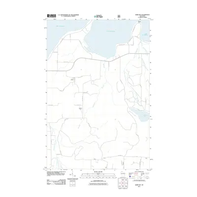 2011 Map of Bark Bay, 2011 Print