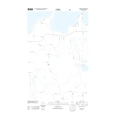 2013 Map of Bark Bay, 2013 Print