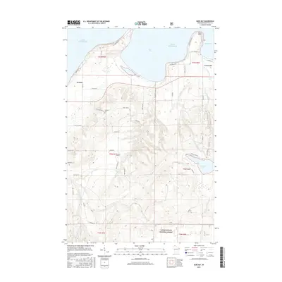 2015 Map of Bark Bay, 2015 Print