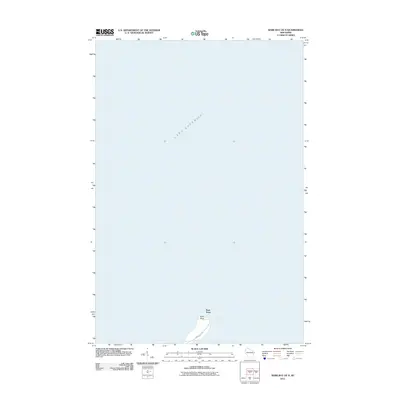2011 Map of Bark Bay OE N, 2011 Print