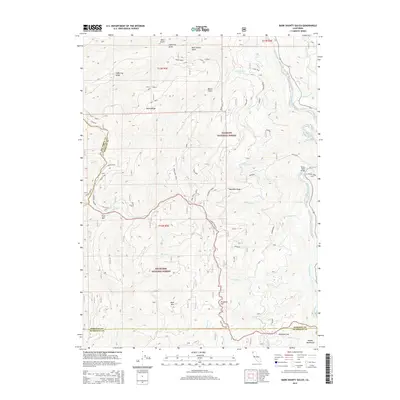 2015 Map of Bark Shanty Gulch, 2015 Print