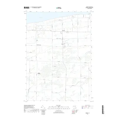 2019 Map of Barker, 2019 Print