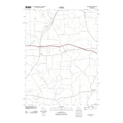 2010 Map of Barkeyville, 2010 Print