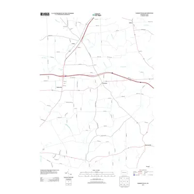 2013 Map of Barkeyville, 2013 Print