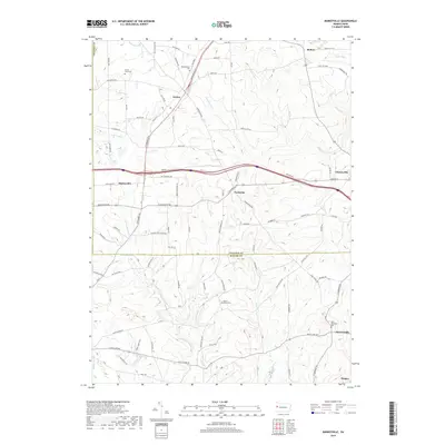 2019 Map of Barkeyville, 2019 Print