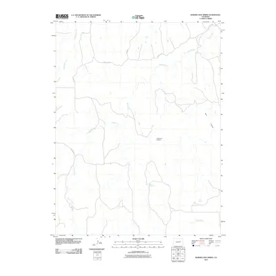 2010 Map of Barking Dog Spring, 2010 Print