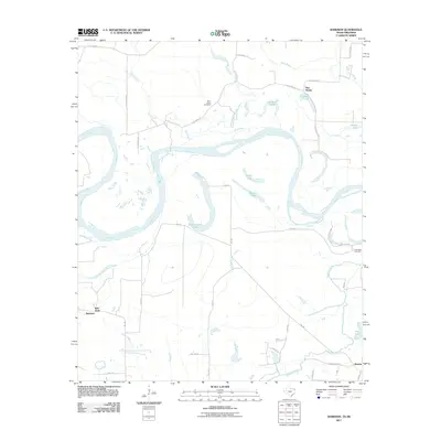 2011 Map of Barkman, 2011 Print