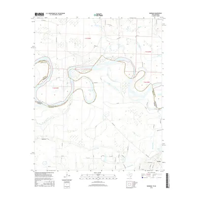 2016 Map of Barkman, 2016 Print