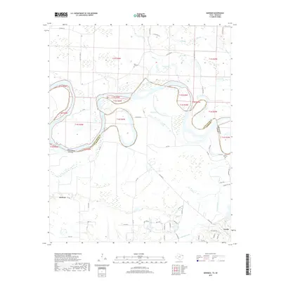 2019 Map of Barkman, 2019 Print