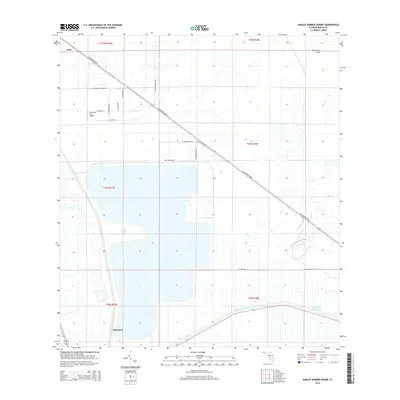 2015 Map of Barley Barber Swamp, 2015 Print