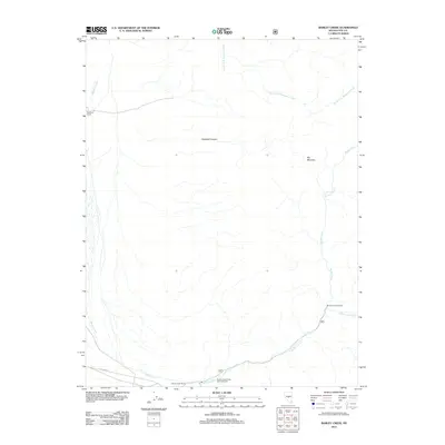 2012 Map of Barley Creek, 2012 Print