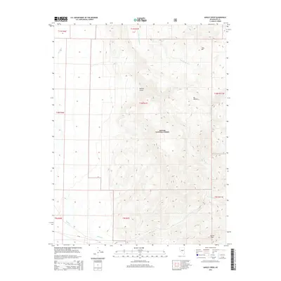 2014 Map of Barley Creek, 2014 Print