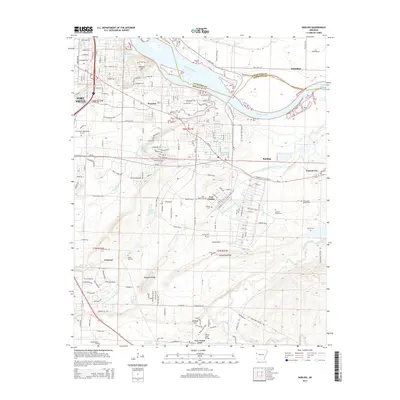 2014 Map of Barling, 2014 Print