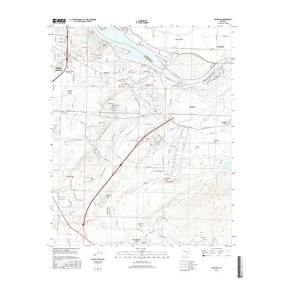 2017 Map of Barling, 2017 Print