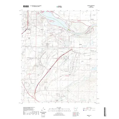 2020 Map of Barling, 2020 Print