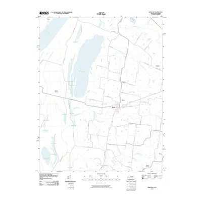 2010 Map of Barlow, 2010 Print