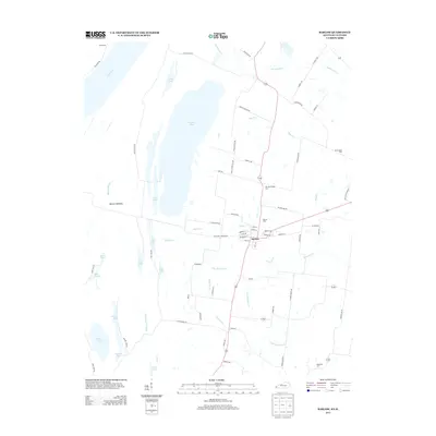 2013 Map of Barlow, 2013 Print