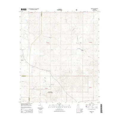 2015 Map of Barlow, 2015 Print