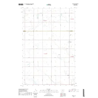 2017 Map of Barlow, 2017 Print