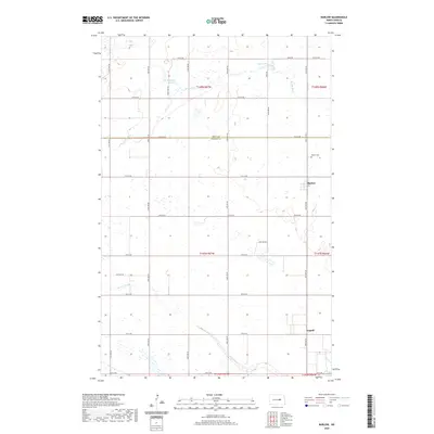 2020 Map of Barlow, 2020 Print