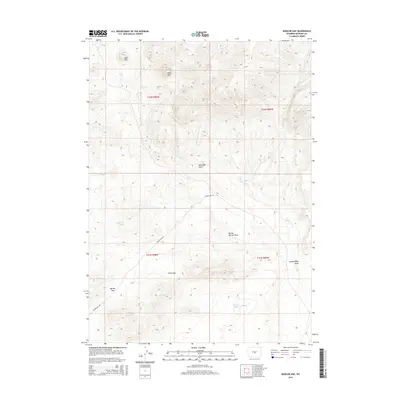 2015 Map of Barlow Gap, 2015 Print