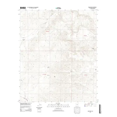 2013 Map of Barn Draw, 2013 Print