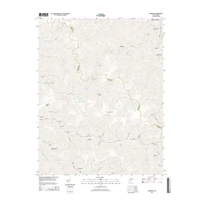 2014 Map of Barnabus, 2014 Print