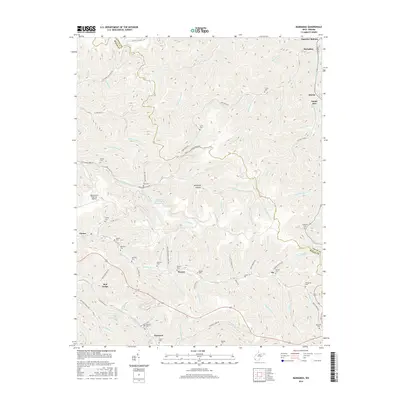 2016 Map of Barnabus, 2016 Print