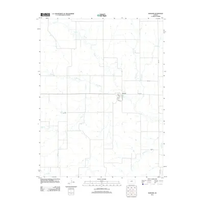 2012 Map of Barnard, 2012 Print