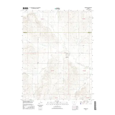 2015 Map of Barnard, 2015 Print