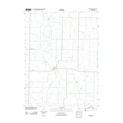 2011 Map of Barnard, 2011 Print