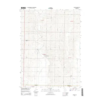 2014 Map of Barnard, 2014 Print