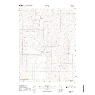 2017 Map of Barnard, 2017 Print