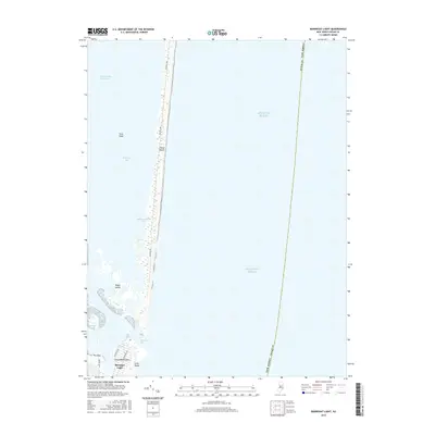 2016 Map of Barnegat Light, 2016 Print