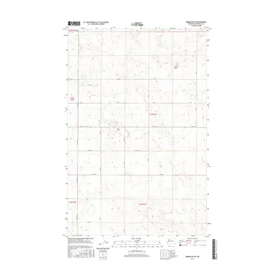 2017 Map of Barnes Butte, 2017 Print