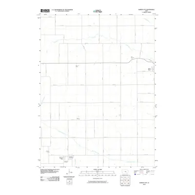 2010 Map of Barnes City, 2010 Print